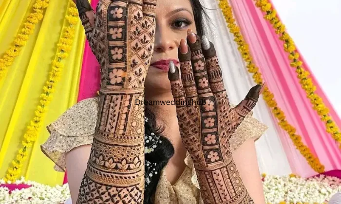 Bride Groom mehndi artist